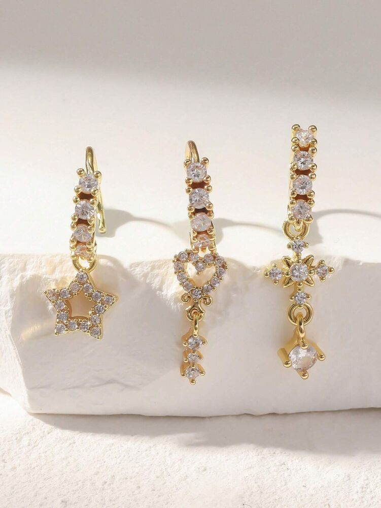 Silver/Gold Tone Hoop Nose Ring SKU: G565710