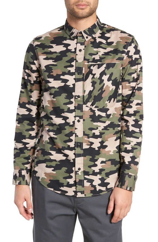 Camo Flannel Shirt Long Sleeve Size: S SKU: 6H67860