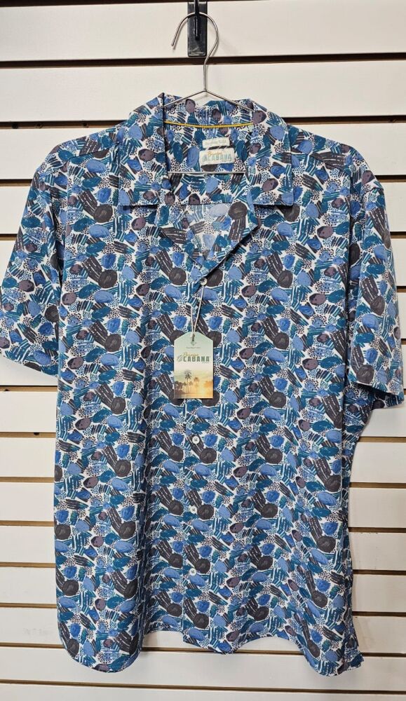 Ocean Breeze Print Shirt Size: XL SKU: N676801