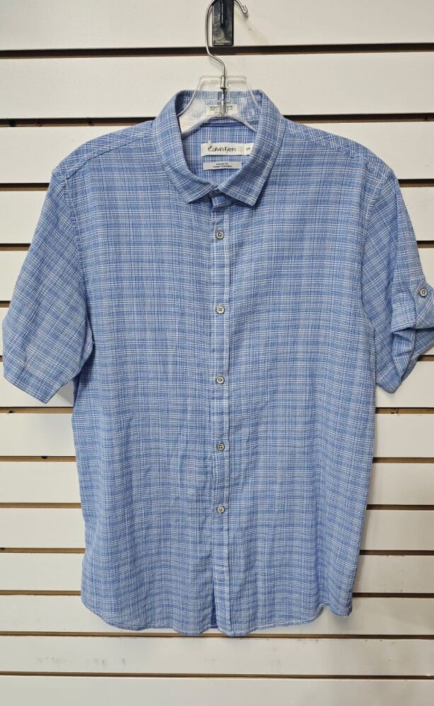 Calvin Klein Button-Down Shirt Size: S SKU: H879712