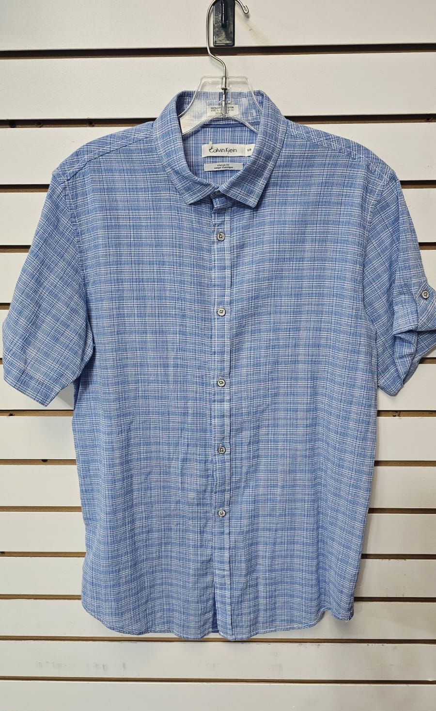 Calvin Klein Button-Down Shirt Size: S SKU: H879712