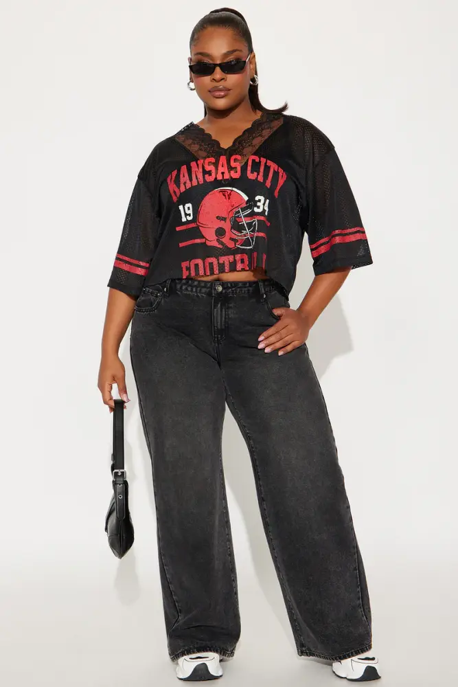 Kansas City 1934 Cropped Jersey Top Size: 1XL SKU: 7681C34