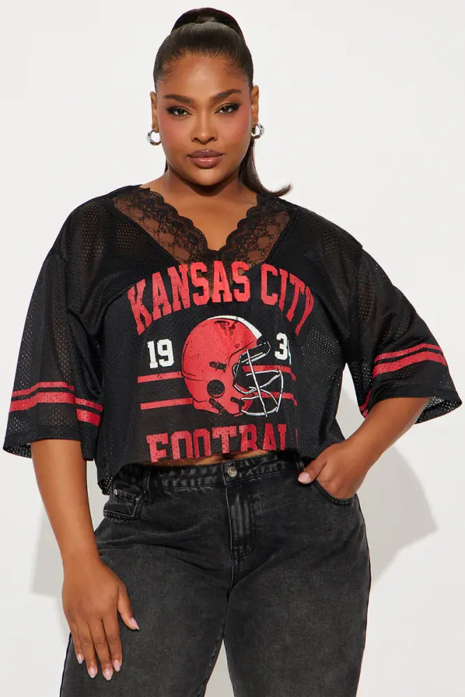 Kansas City 1934 Cropped Jersey Top Size: 1XL SKU: 7681C34
