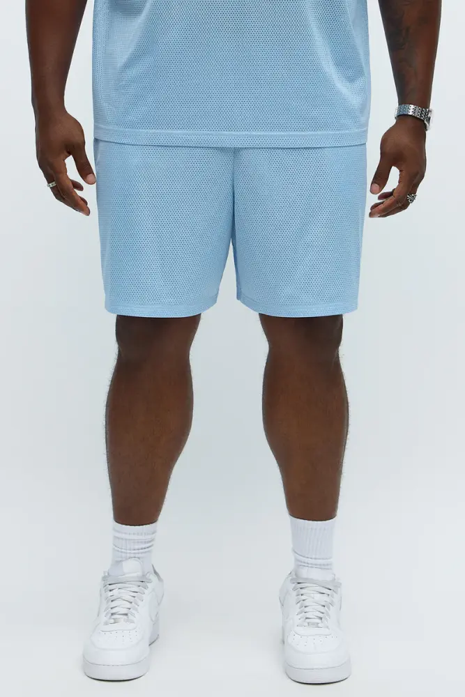 Blue Relaxed Fit LA To MIA Shorts SKU: 2319901