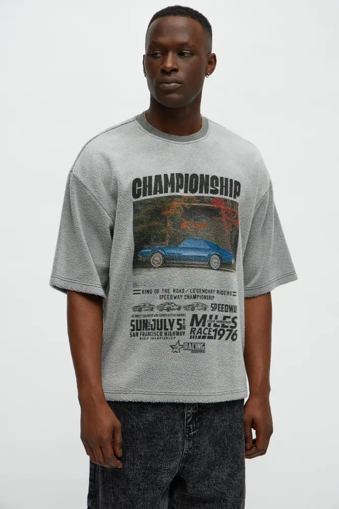 Oversized Racing Champs Tee SKU: 6B657N4