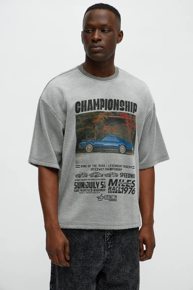 Oversized Racing Champs Tee SKU: 6B657N4