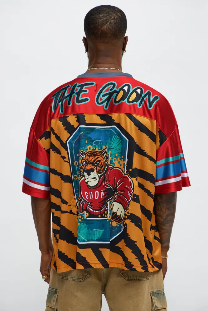 Red Street Legend Football Jersey Size: L SKU: 108980B