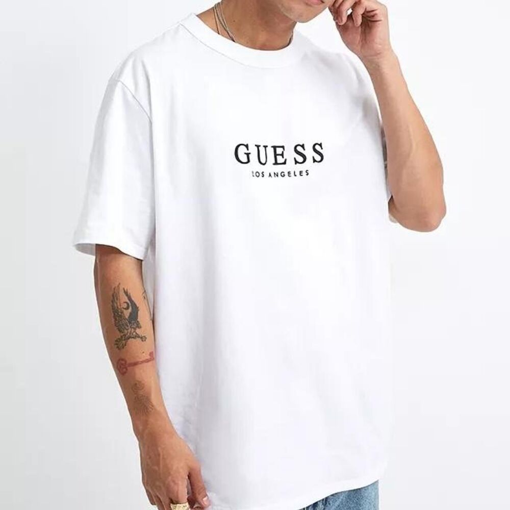 Guess Los Angeles Logo Print Tee SKU: H879801