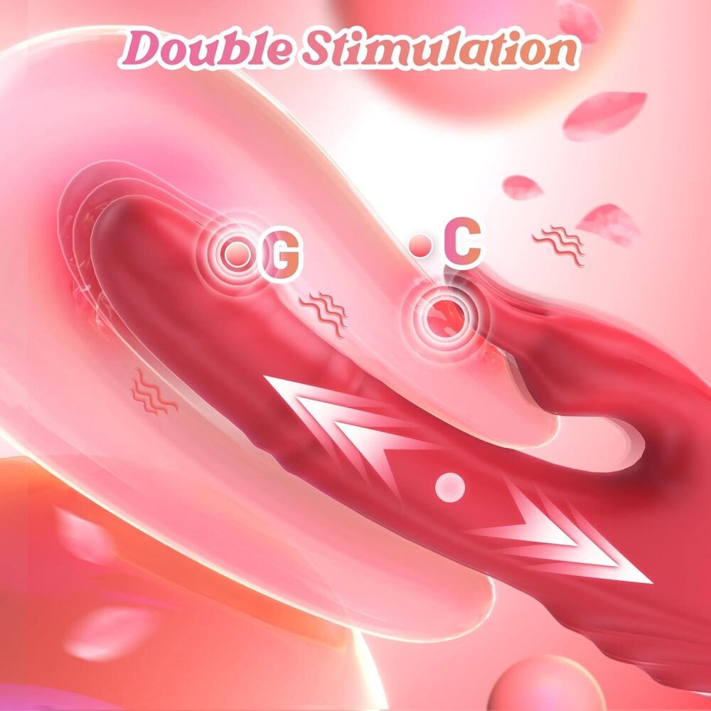 Dildos Dual-Action Rabbit G Spot Vibrators Toy SKU: XX01281