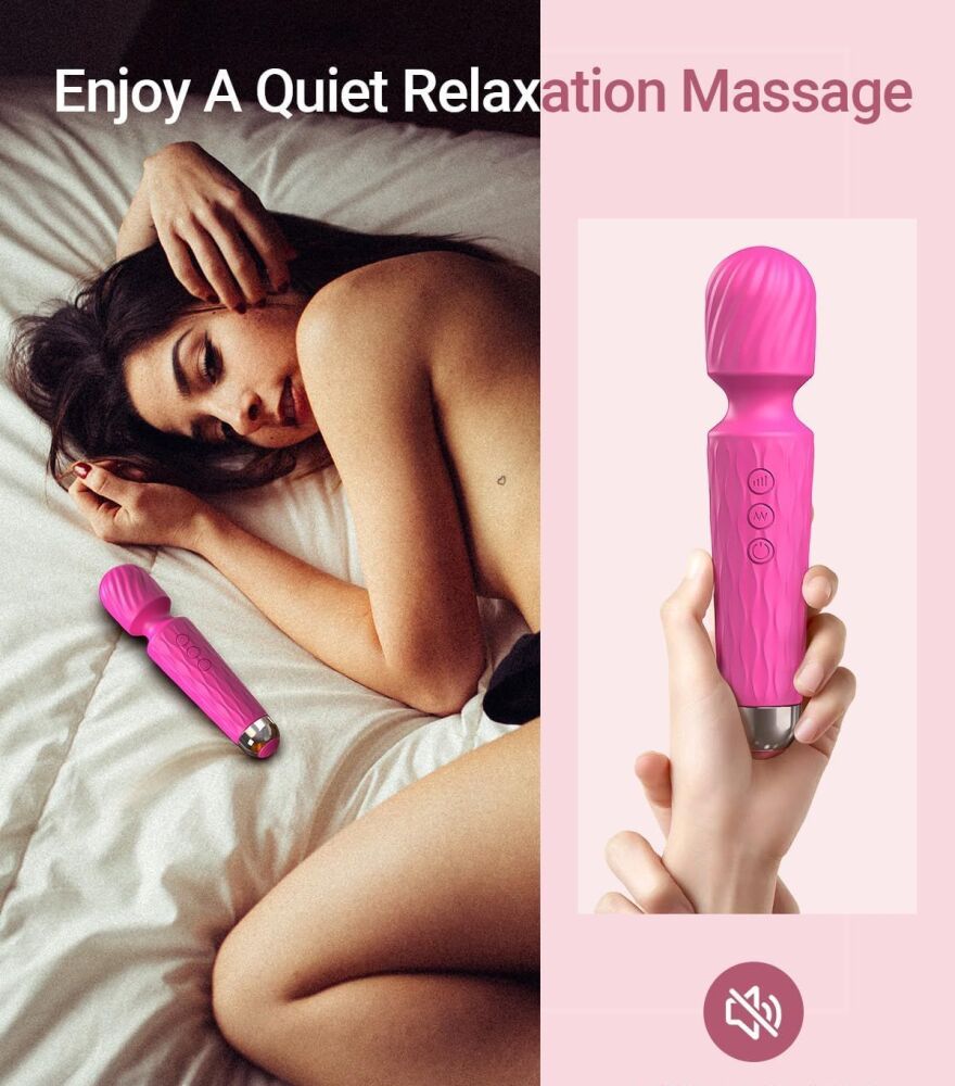 Vibrator Wand G-Spot Dildo Clitoris Stimulation Toy SKU: X08190X