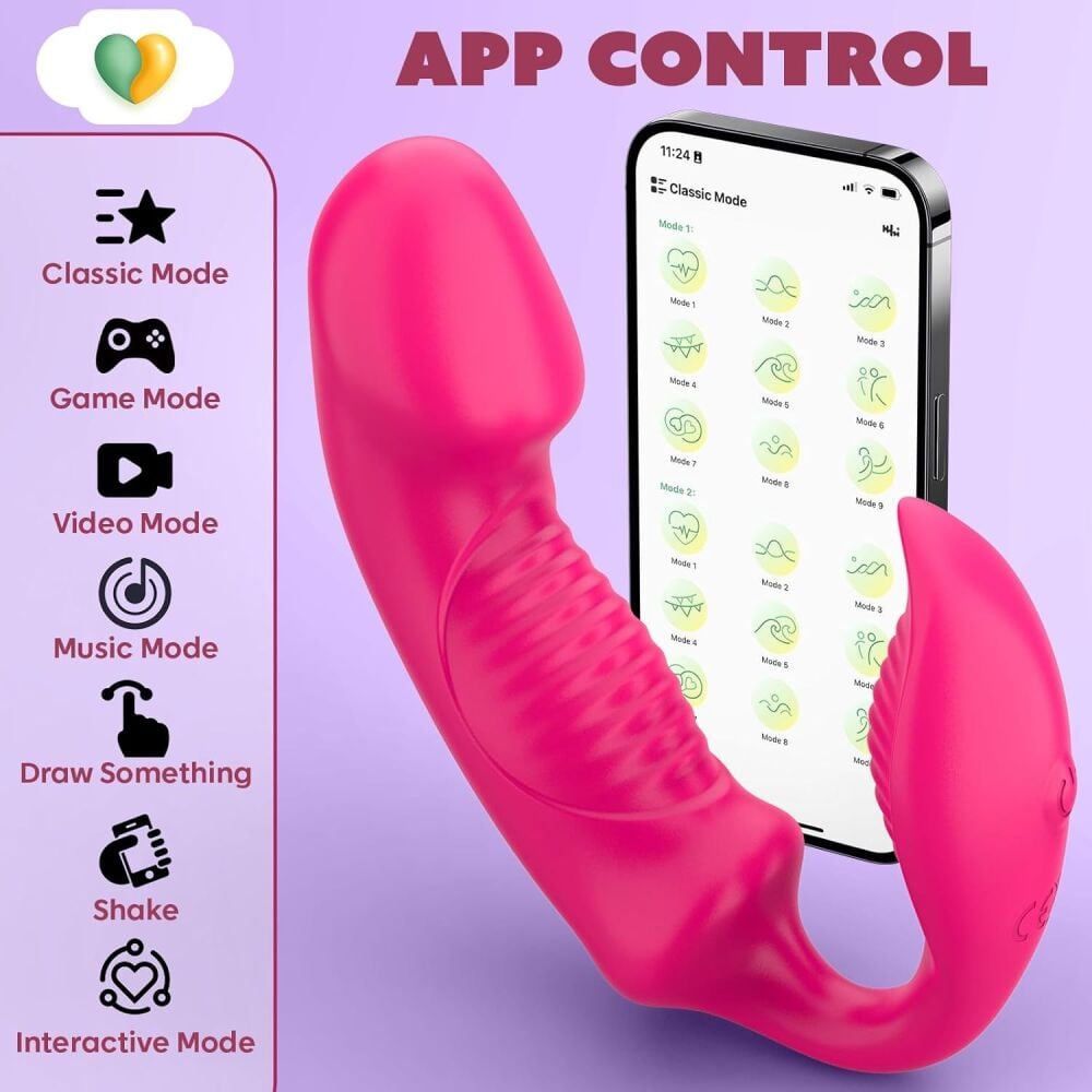 Wearable G-spot Dildo Vibrator Sex Toys SKU: XX897XX