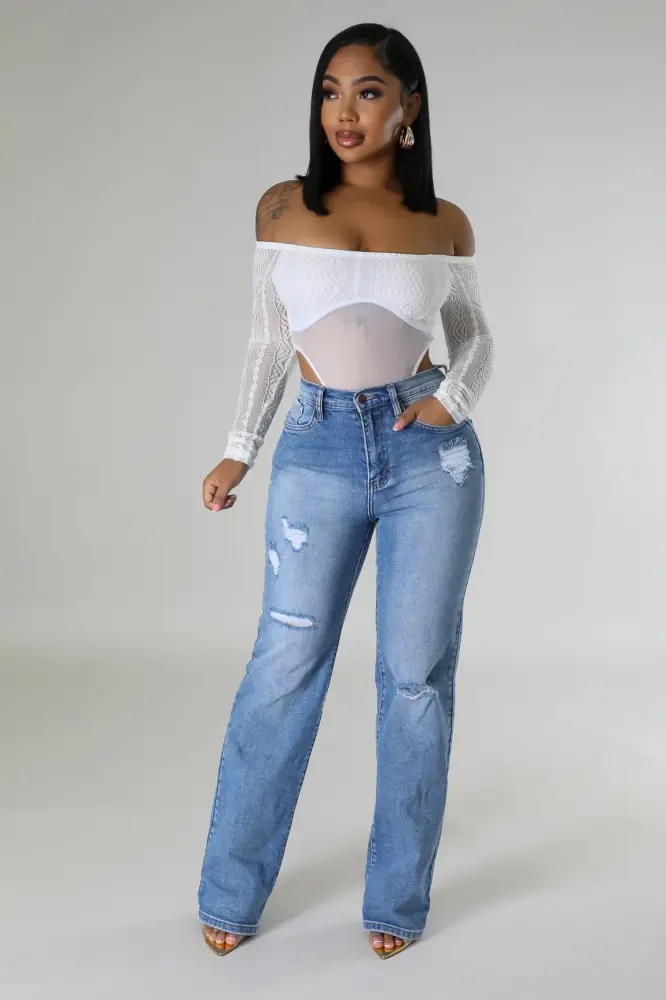 Off White Janela Bodysuit Legging Set SKU: 0567751