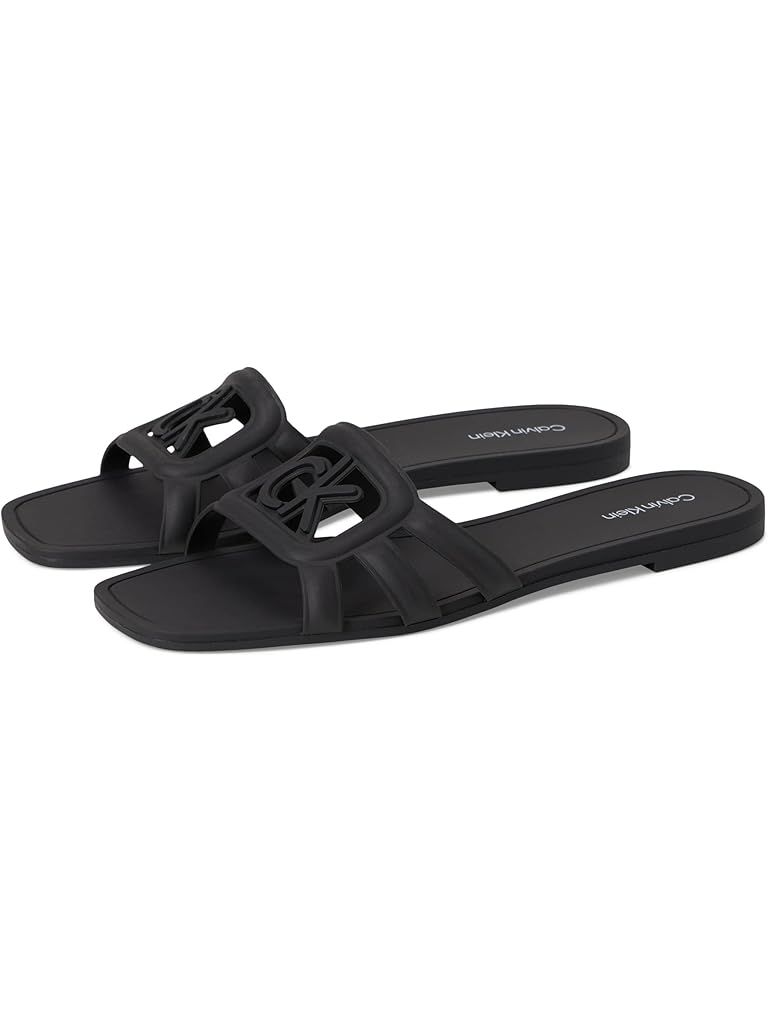 Calvin Klein Black Yoana Sandal Size: 9 SKU: 097A121