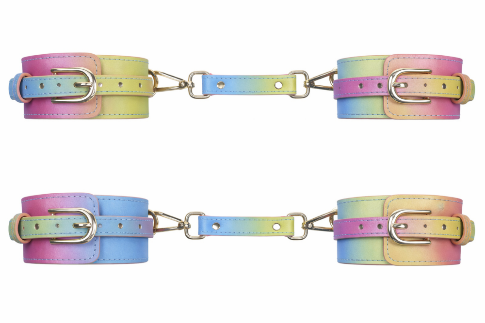 Soft Vegan Leather Adjustable Handcuffs SKU: X890213