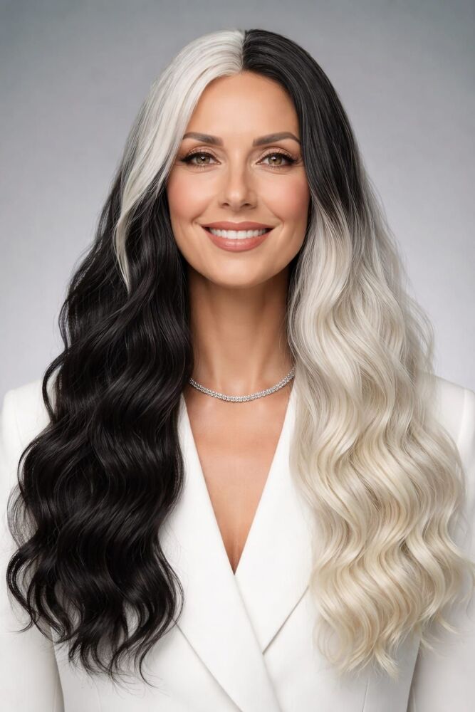 Synthetic Body Wave Wig (Length:30 inch)