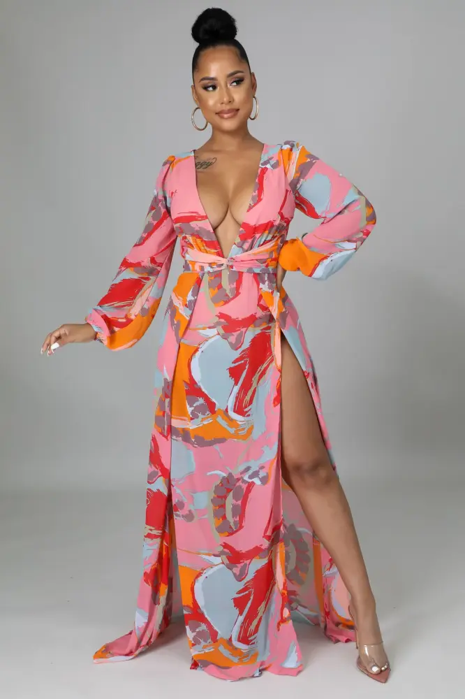 Sweet Sarah Maxi Dress SKU: T565740