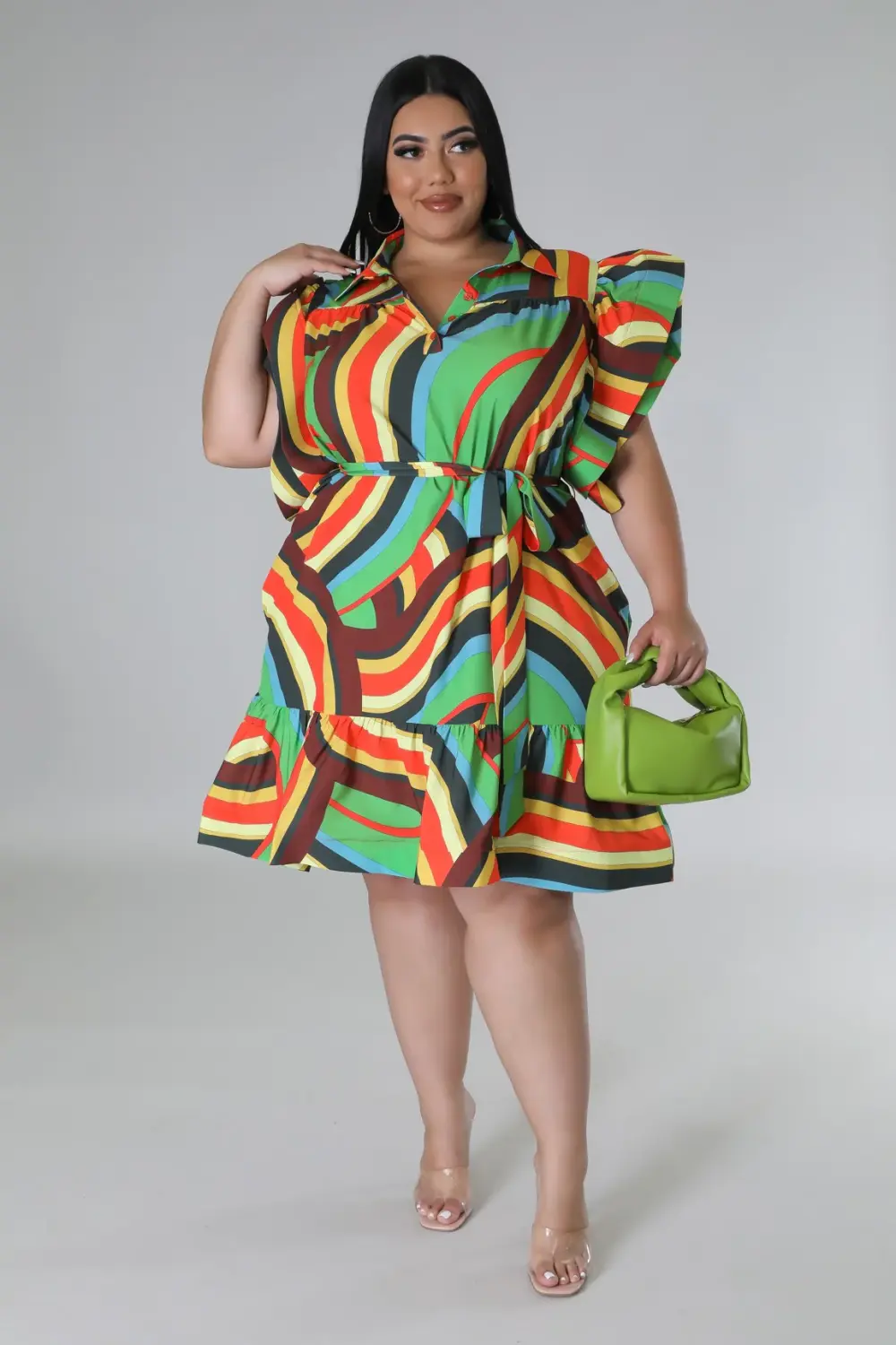 Multi-Print Mandalyn Dress SKU: 5465711