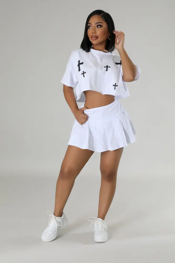 Watch Me Flirt Skirt Set SKU: 5461121