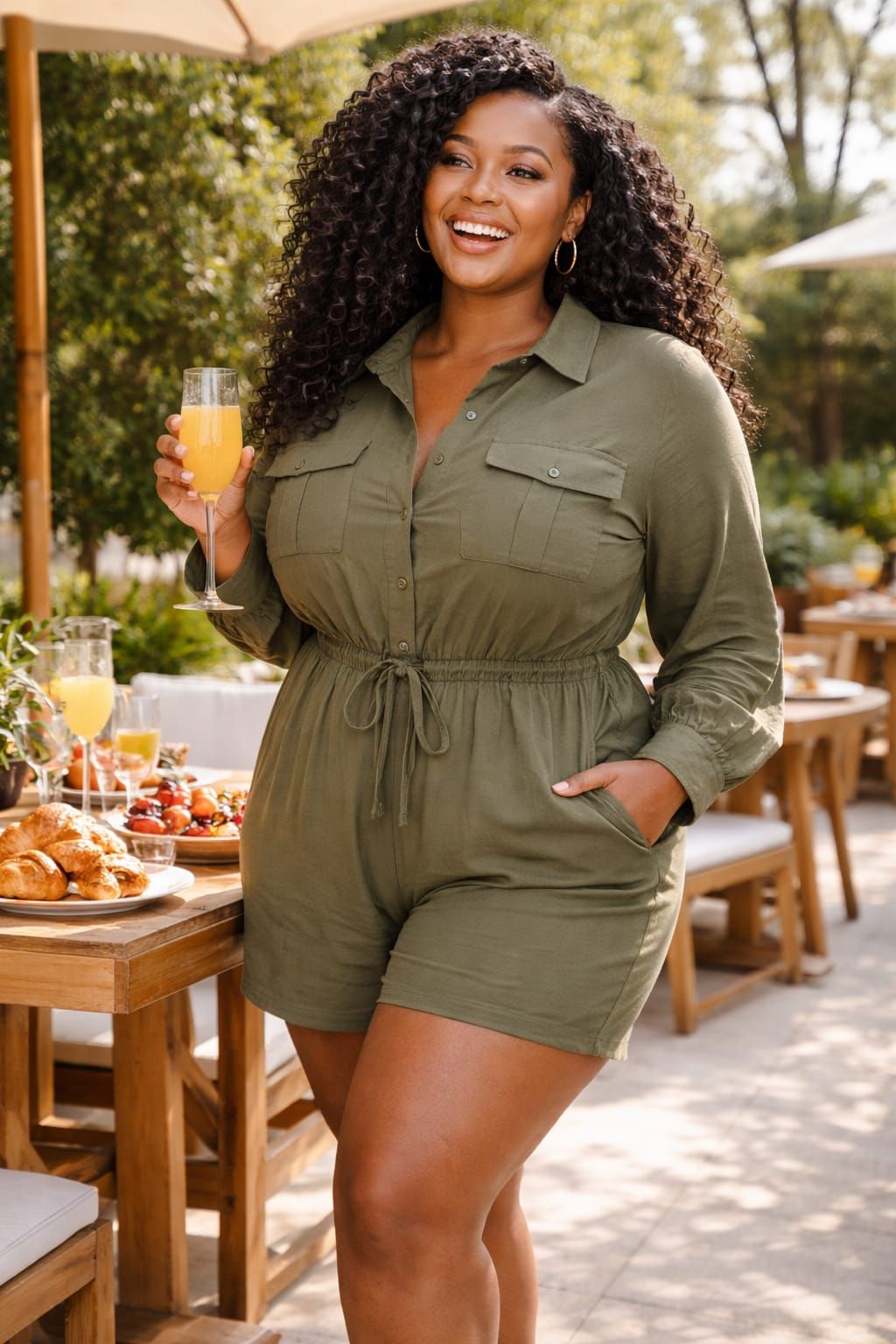 Olive Everyday Utility Romper SKU: 4115463