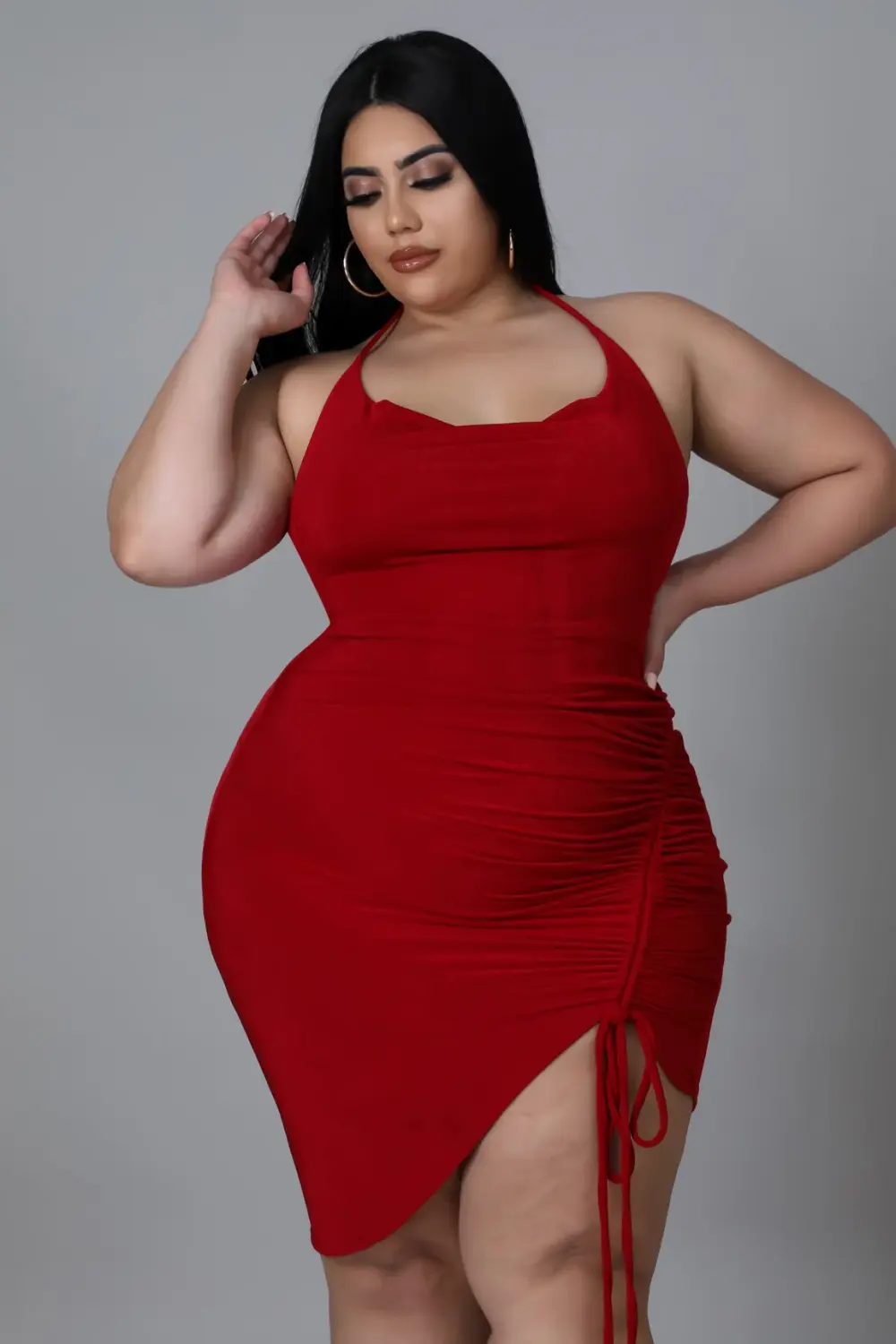 Dake Brown Italy Crush Dress Size: 3XL SKU: T567491