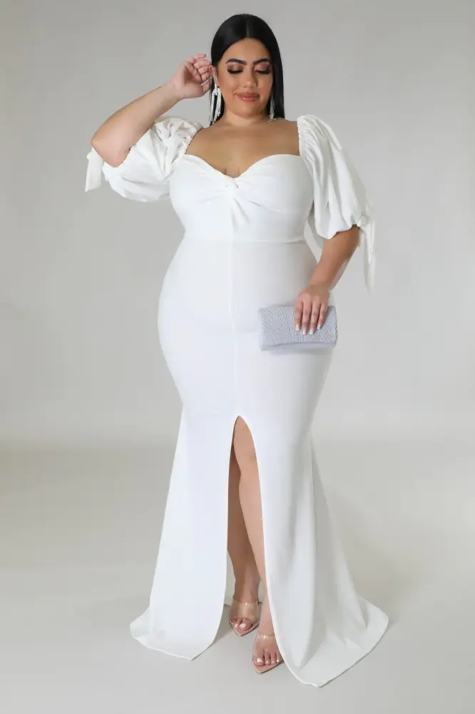 White Expensive Taste Dress SKU: 5675001