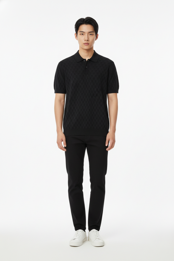 Ben Sherman Original Knitted Polo Size: L SKU: 4590121