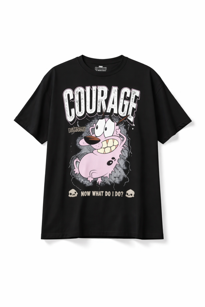 Original Courage Black Graphic Tee SKU: 6H78022