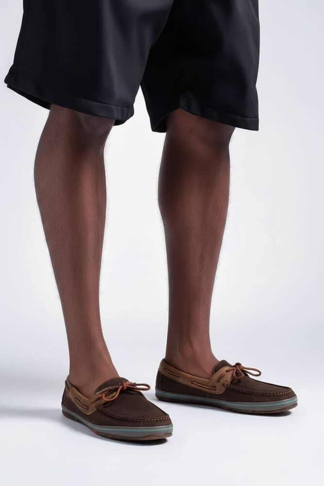 Woolrich - Chocolate Leather Lace Detail - Size 9