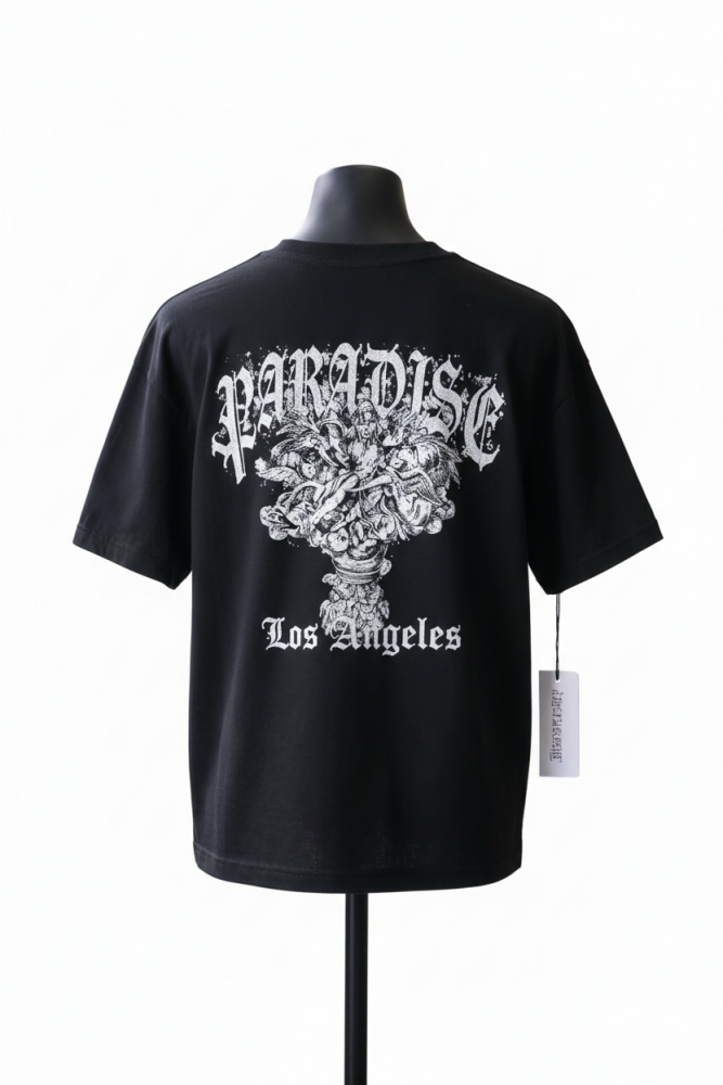 Black Graphic Design Los Angeles Print Size: XL SKU: M980611