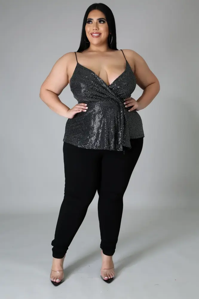She A Bad Thing Black Top SKU: 657584V
