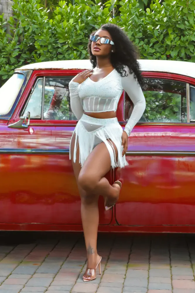 White Seraphim Skirt Set SKU: L140403