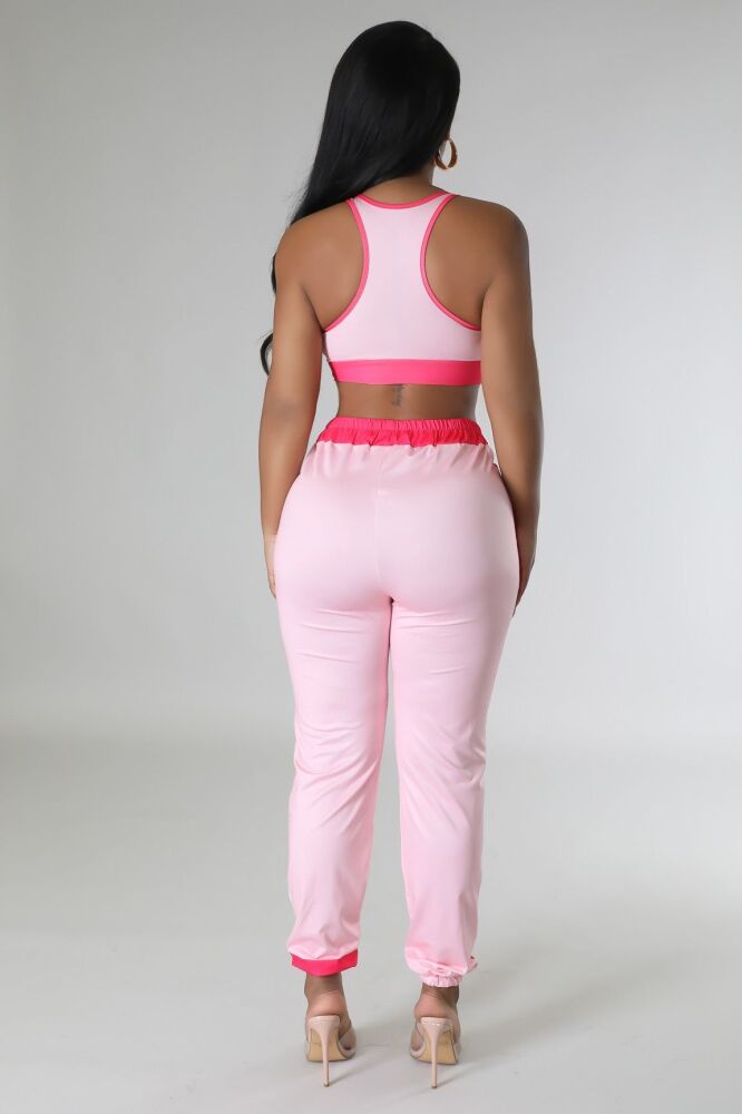 Pink Linnette Pant Set SKU: SKU: L570921