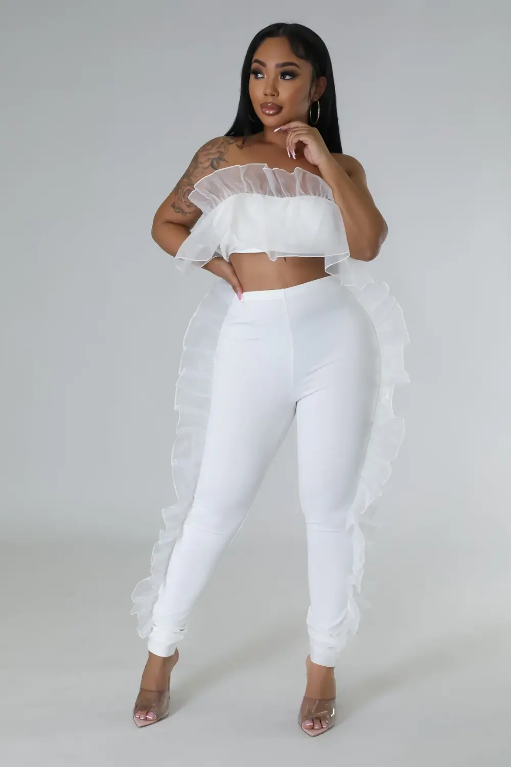 Ruffling Thoughts Pant Set