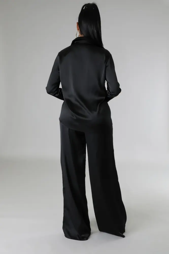 Black Morelia Pant Set SKU: 2L050L1