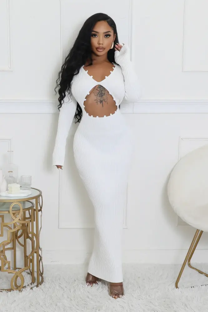 White Malibu Nights Dress SKU: 67895L0