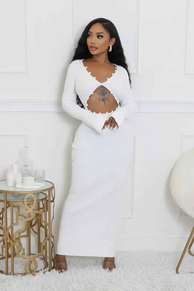 White Malibu Nights Dress SKU: 67895L0