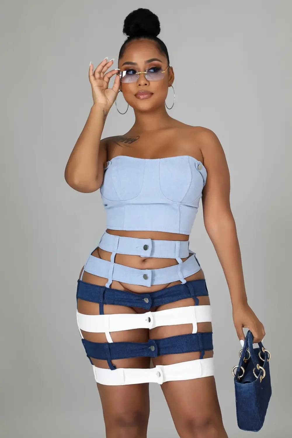 Skyline Sculpt Bandeau Top - Part Of A Set SKU: D546403