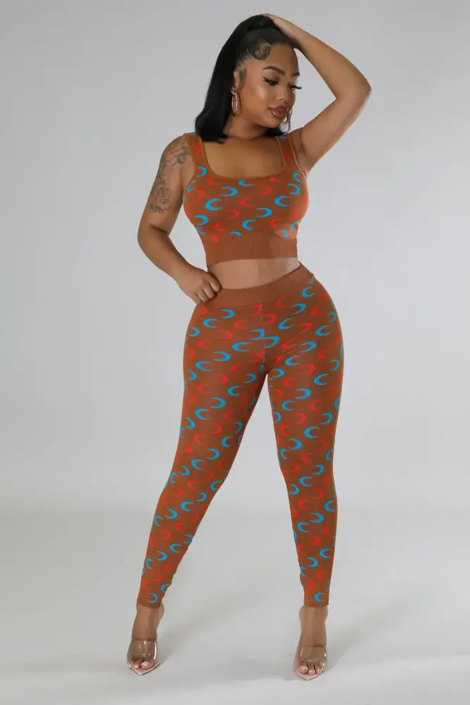 Caramel Luna Bae Legging Set SKU: T65768L