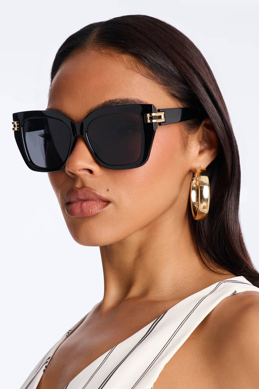 Black High-Class Sunglasses Size: OS SKU: L0L24324