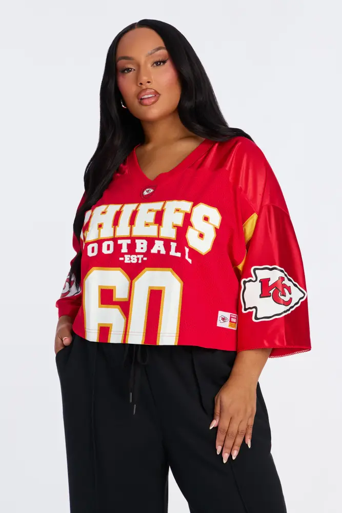 Red Jersey Short Sleeve Football Game Shirt Size: 2XL SKU: L901127