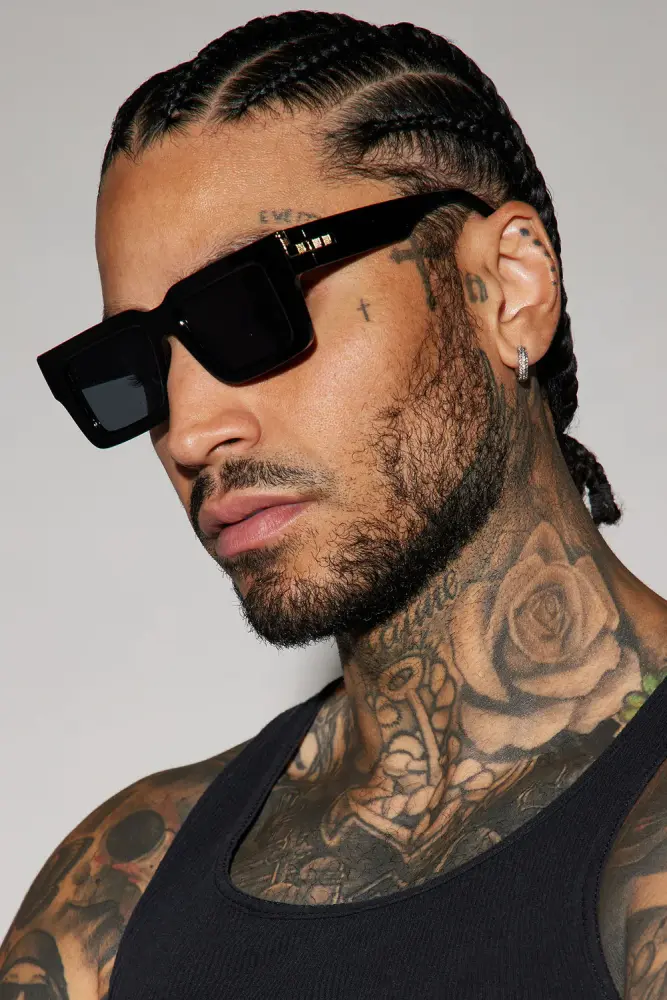Going Anywhere Black Sunglasses SKU: 9012537