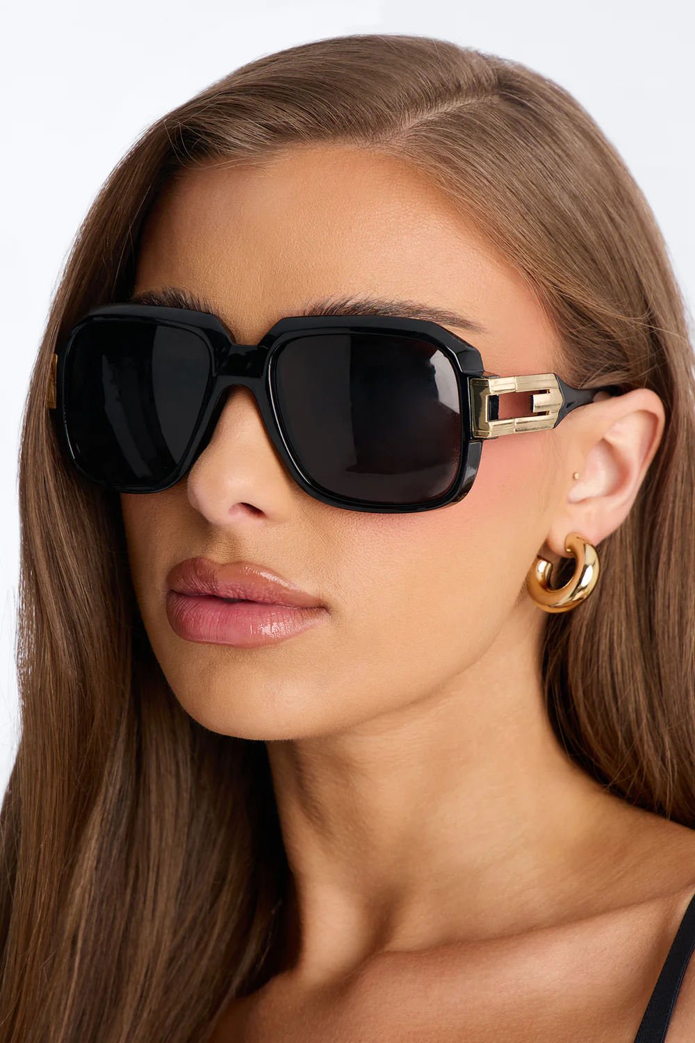 Black Square Sunglasses SKU: 8791706