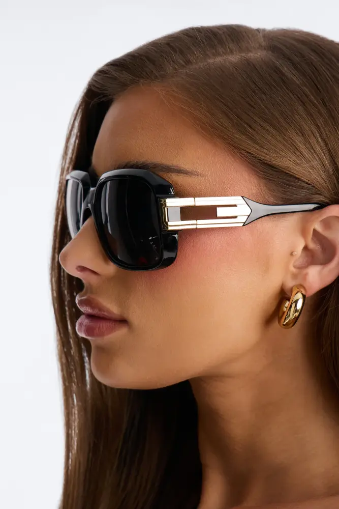 Black Square Sunglasses SKU: 8791706