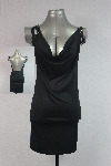 Black/Low Chained Back Dress - Medium