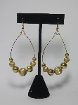 Gold Ball Hoops