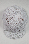 White Crochet Hat