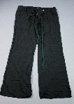 Dark Blue Linen Pants - Large 