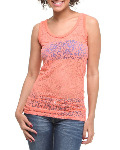 Markdown Lace Tank Top