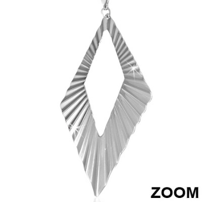 Diamond Shape Long Earrings