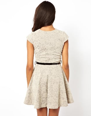 C032 - Lace Skater Dress